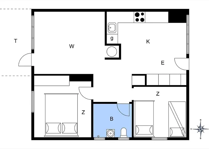 M186-vaeggerlose-botolundvej-36 Casa vacanze *